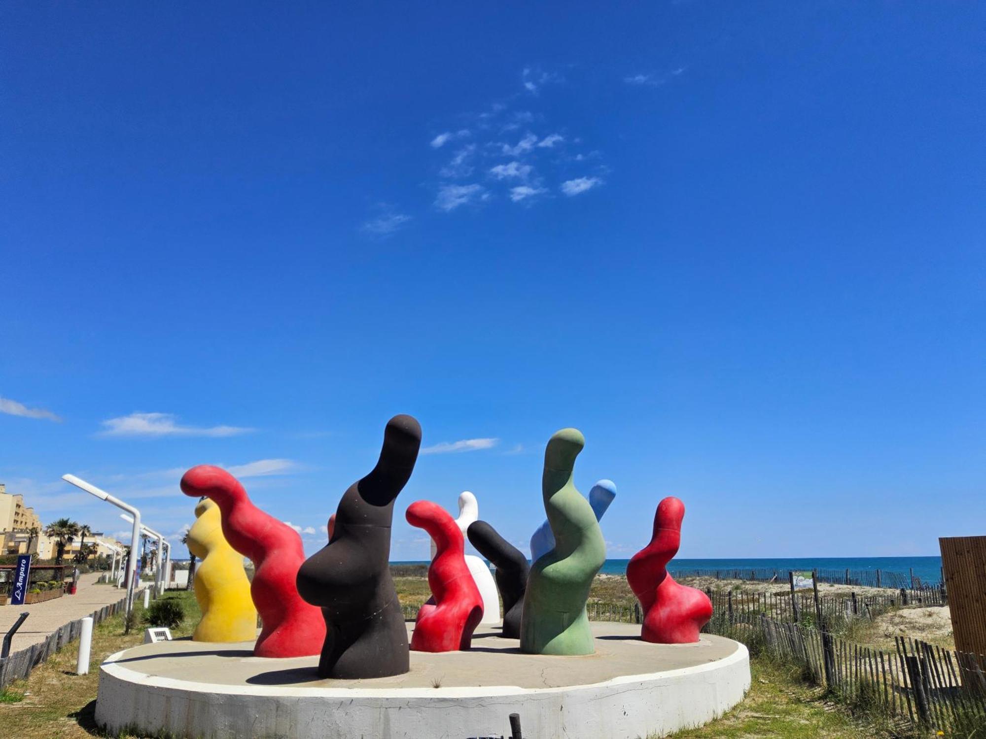 L'Azur 4 Pers Clim Parking Acces Plage Direct Le Barcarès Kültér fotó